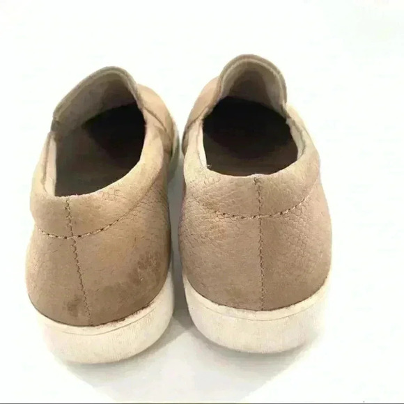 Naturalizer Marianne platform sneakers 6.5 36.5 taupe leather snakeskin print - Picture 4 of 12